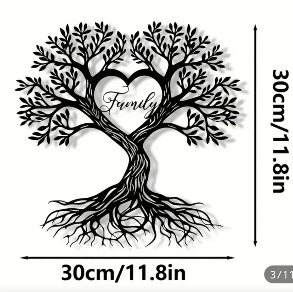 Black Family Tree Of Life Wall Decor